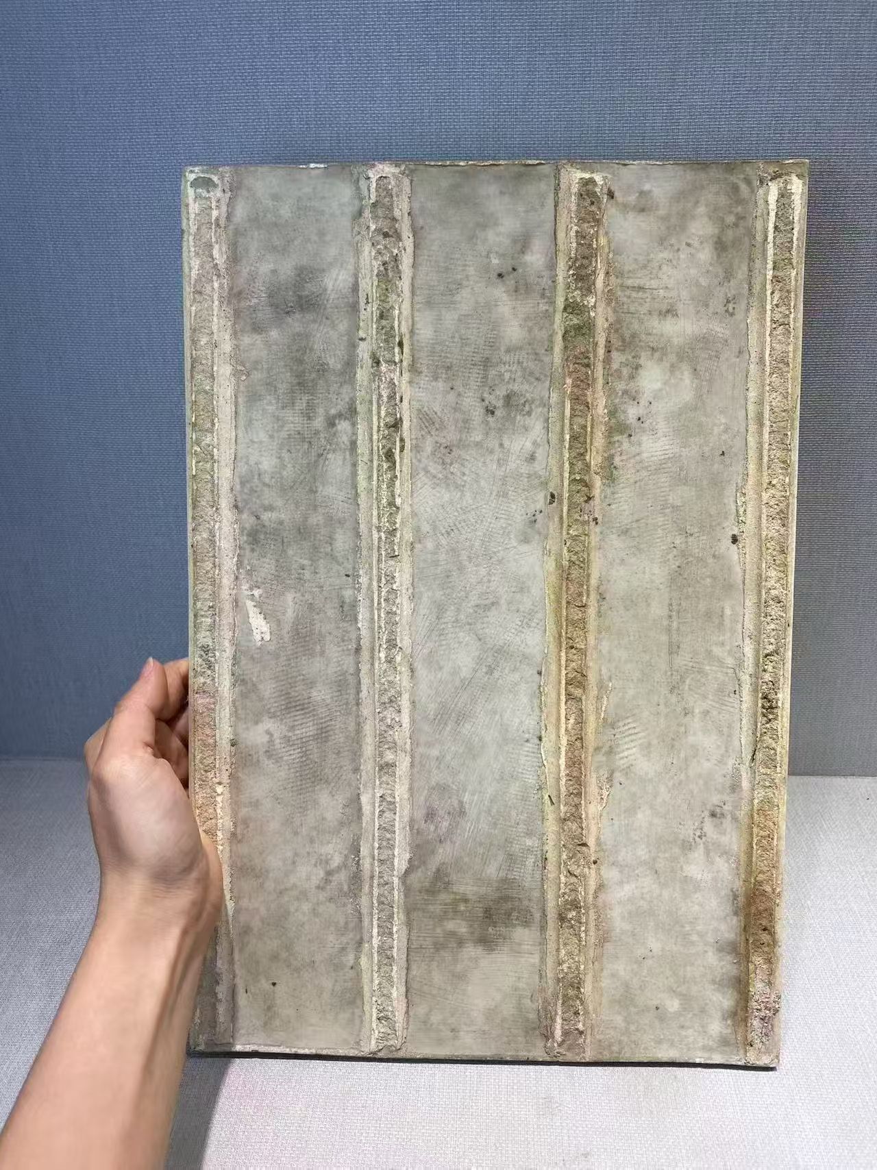 粉彩人物故事瓷板