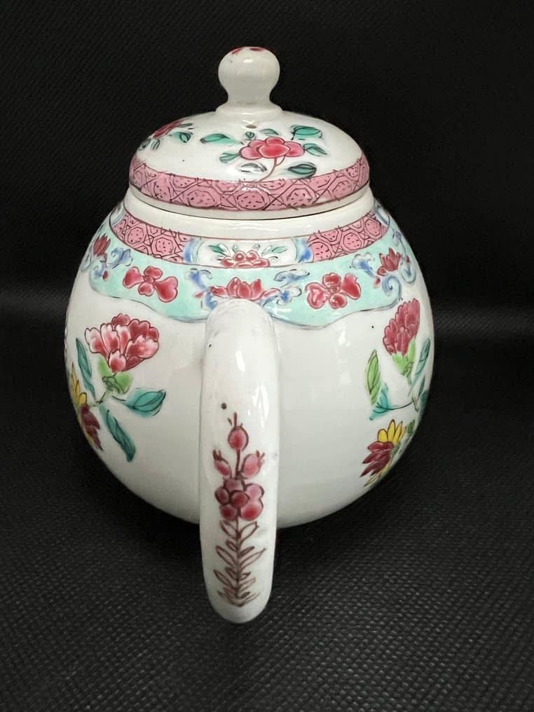 中国陶瓷家庭玫瑰茶壶