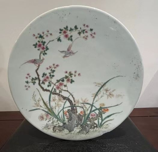 中国粉彩瓷砖