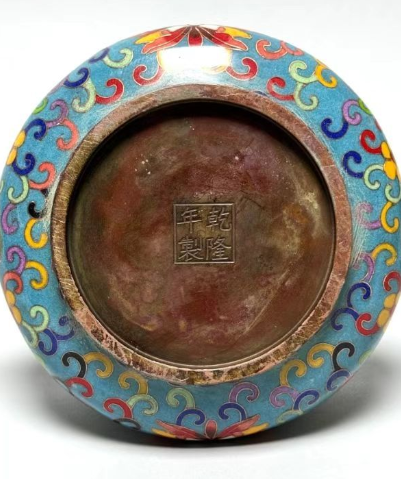 明式景泰蓝香炉