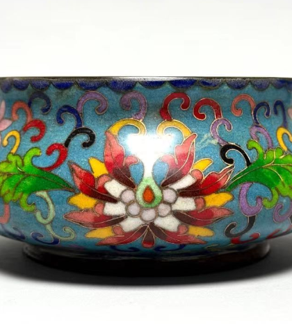 明式景泰蓝香炉