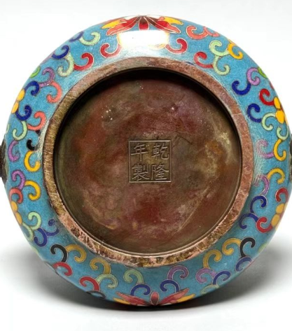 明式景泰蓝香炉