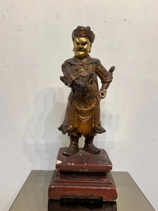 武士木雕