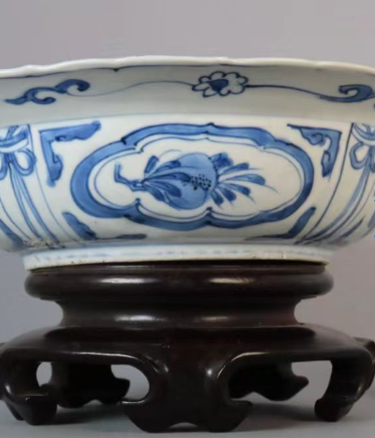 早期克拉克瓷克拉普穆特大碗