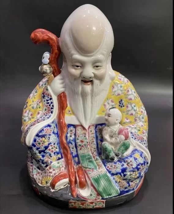 寿老雕塑