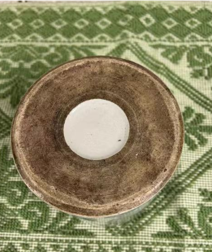 青花釉里红瓷笔筒