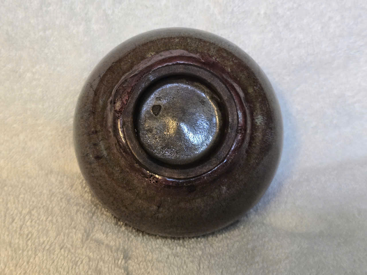 Jianzhan tea cup dark blue