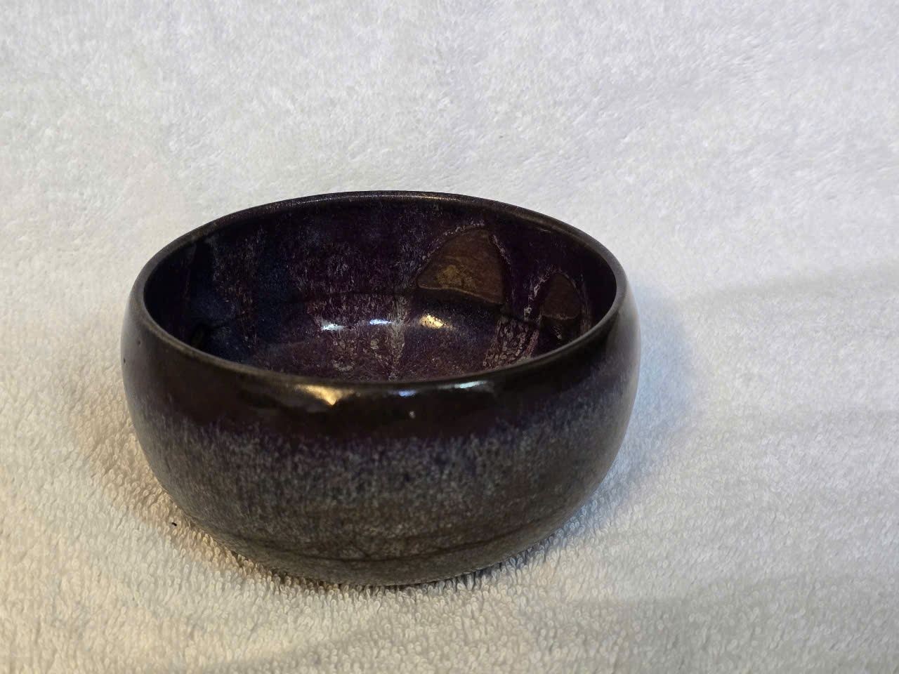 Jianzhan tea cup dark blue