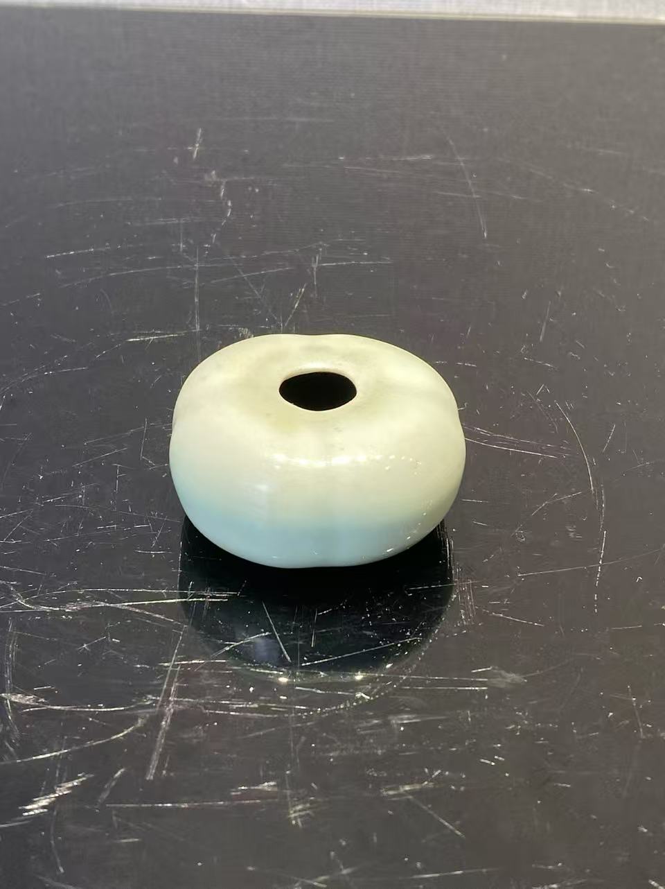 粉青釉柿子形水盂