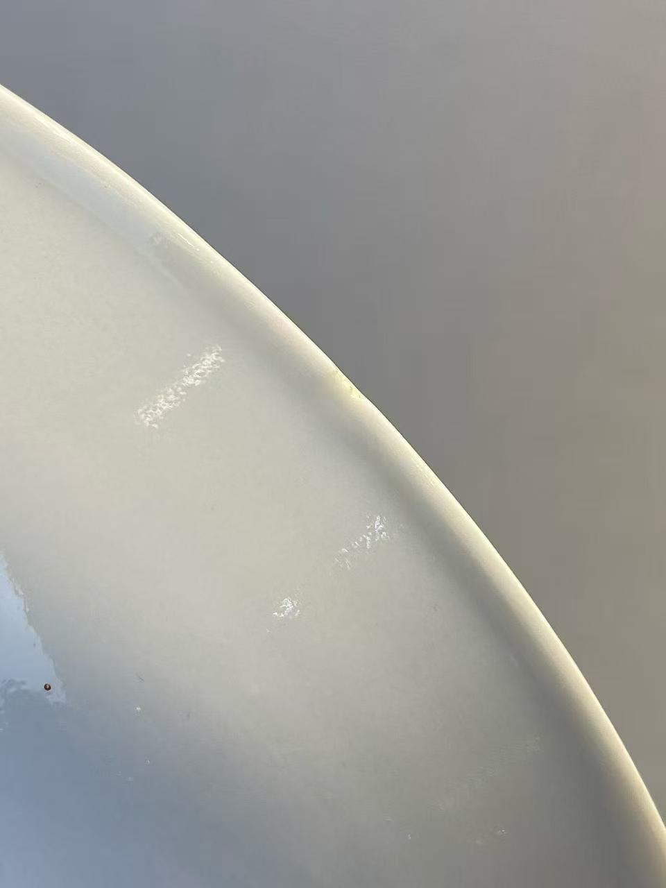 粉彩过枝癞瓜纹盘 款：大清光绪年制