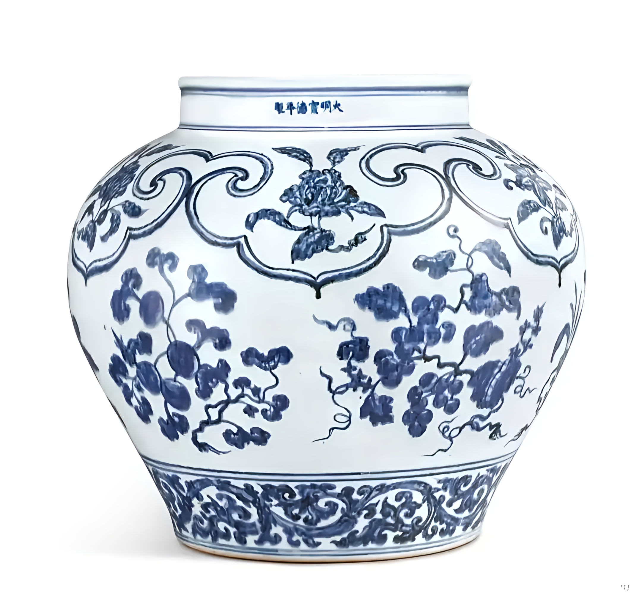 鸿禧美术馆旧藏纽约亮相｜宣德青花花果纹罐RMB 2,820万领衔苏富比春拍
