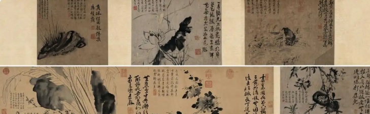北京嘉德书画春拍诞2件破亿作品 徐渭水墨《写生卷》、宋元书法大家题跋领衔成交